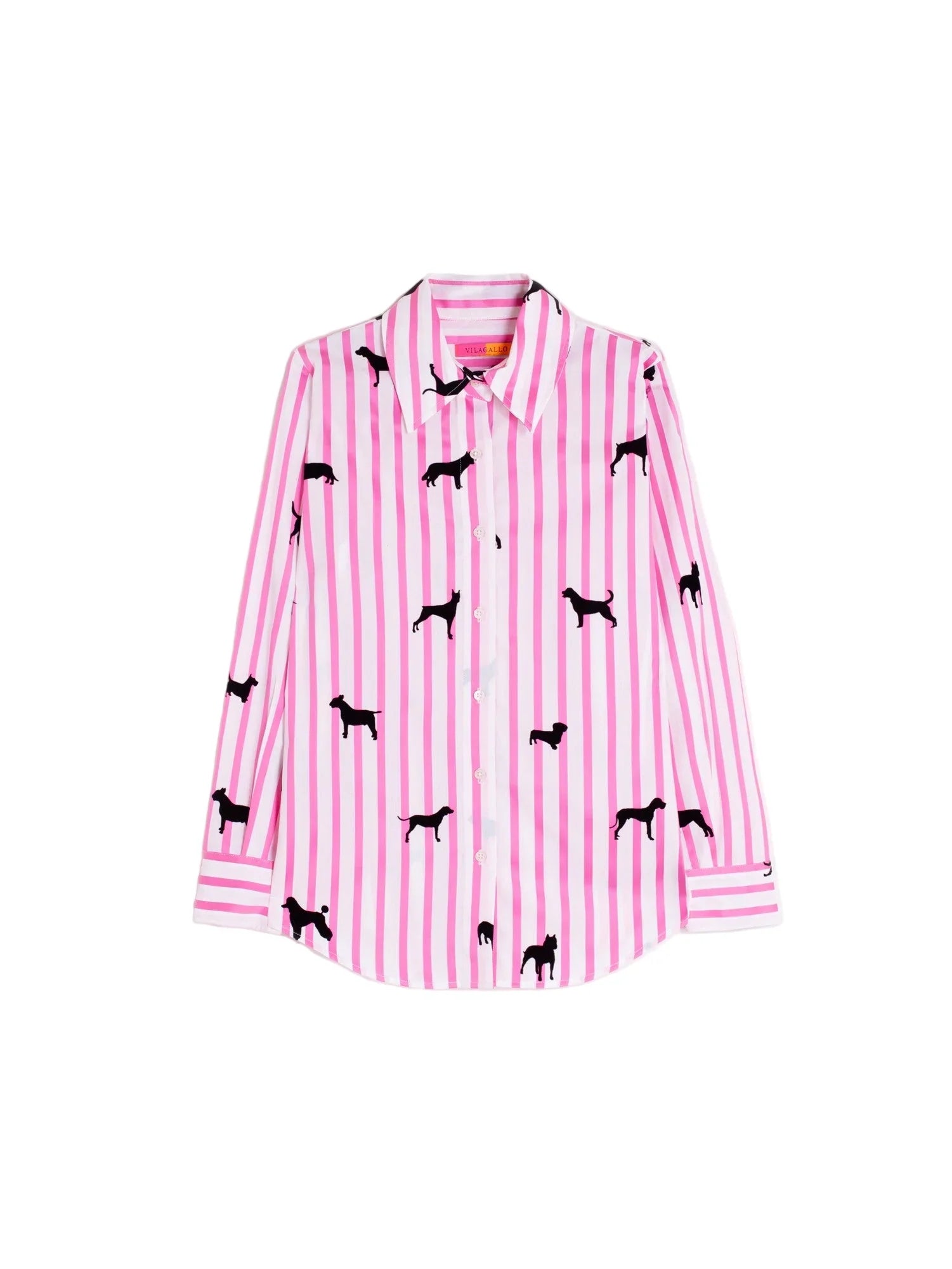 Vilagallo | Pink Stripes Top