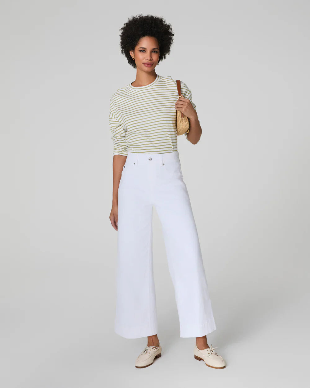 Spanx | Crop Wide Leg Jean