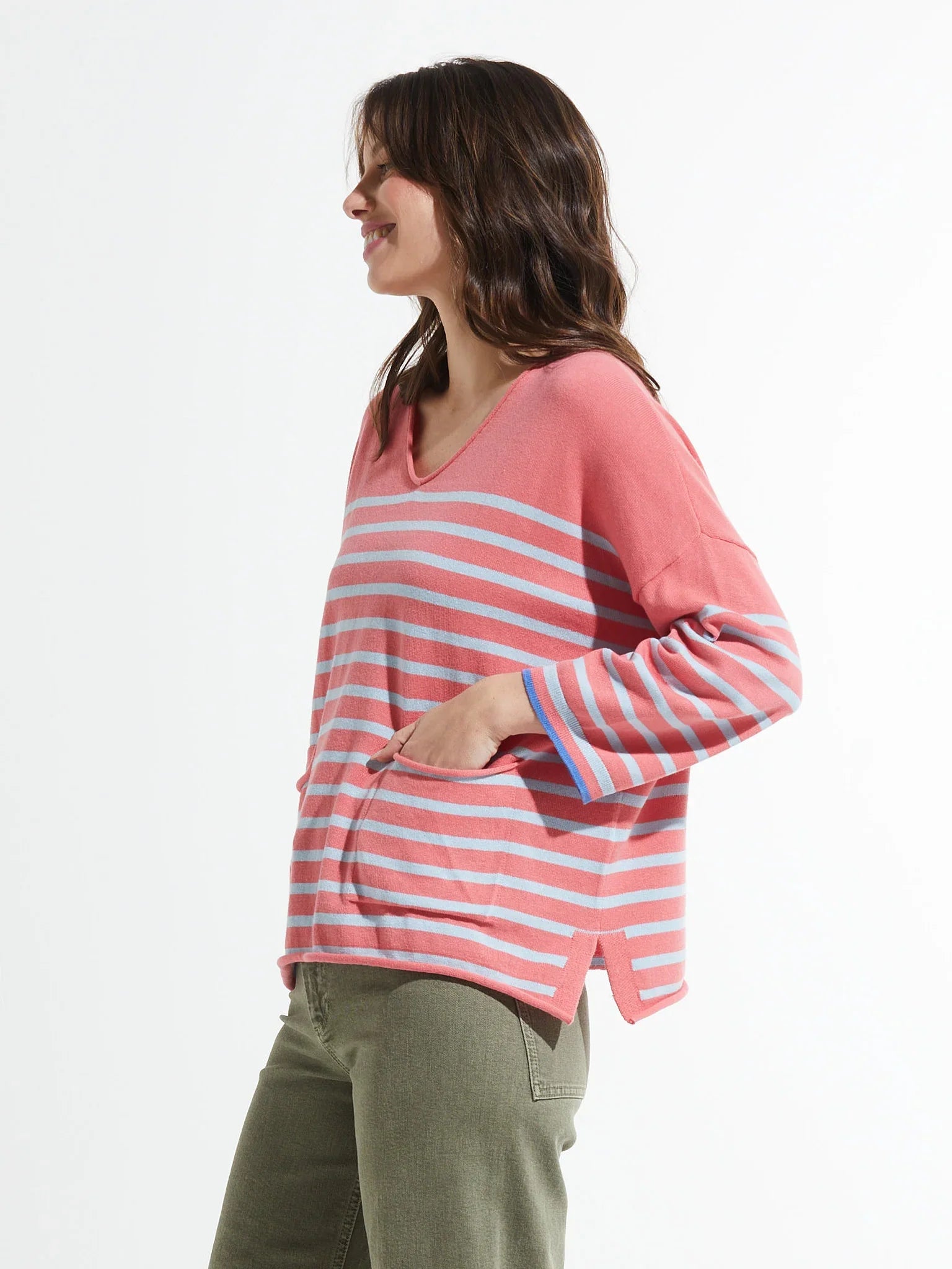 Zaket& Plover | Stripe with Pockets