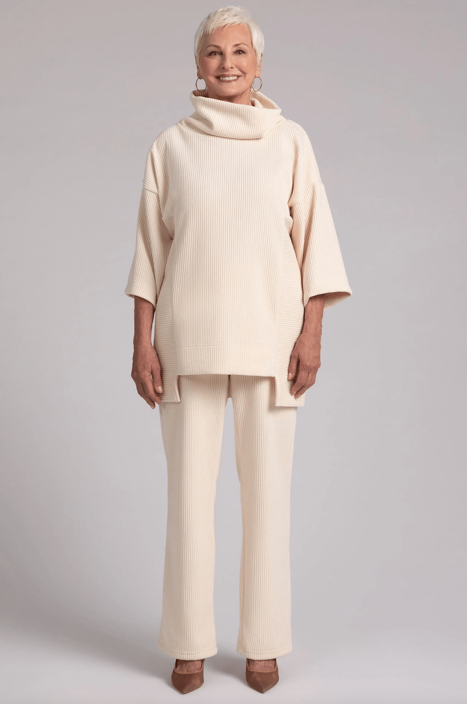 Sympli | Sympli | Step Hem Pullover | Cloister Collection | MISSYSPORTSWEAR