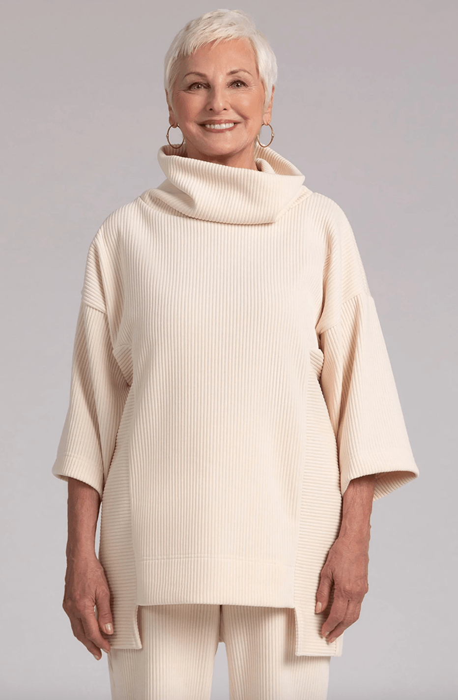 Sympli | Sympli | Step Hem Pullover | Cloister Collection | MISSYSPORTSWEAR