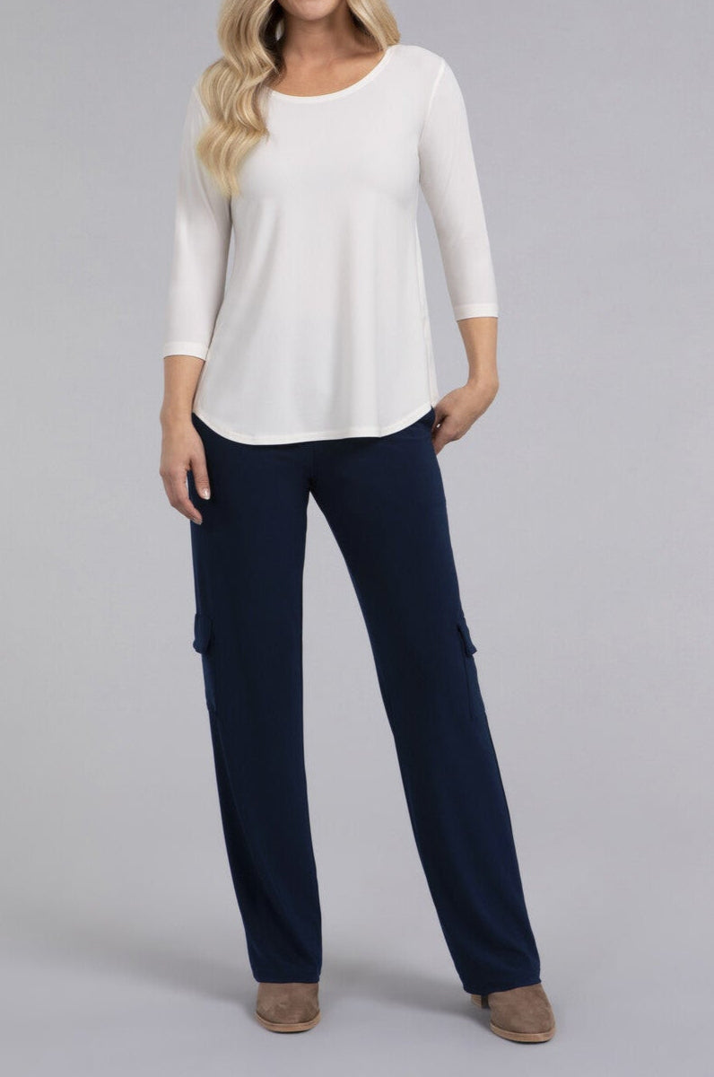 Sympli | Go To Classic Tee - White