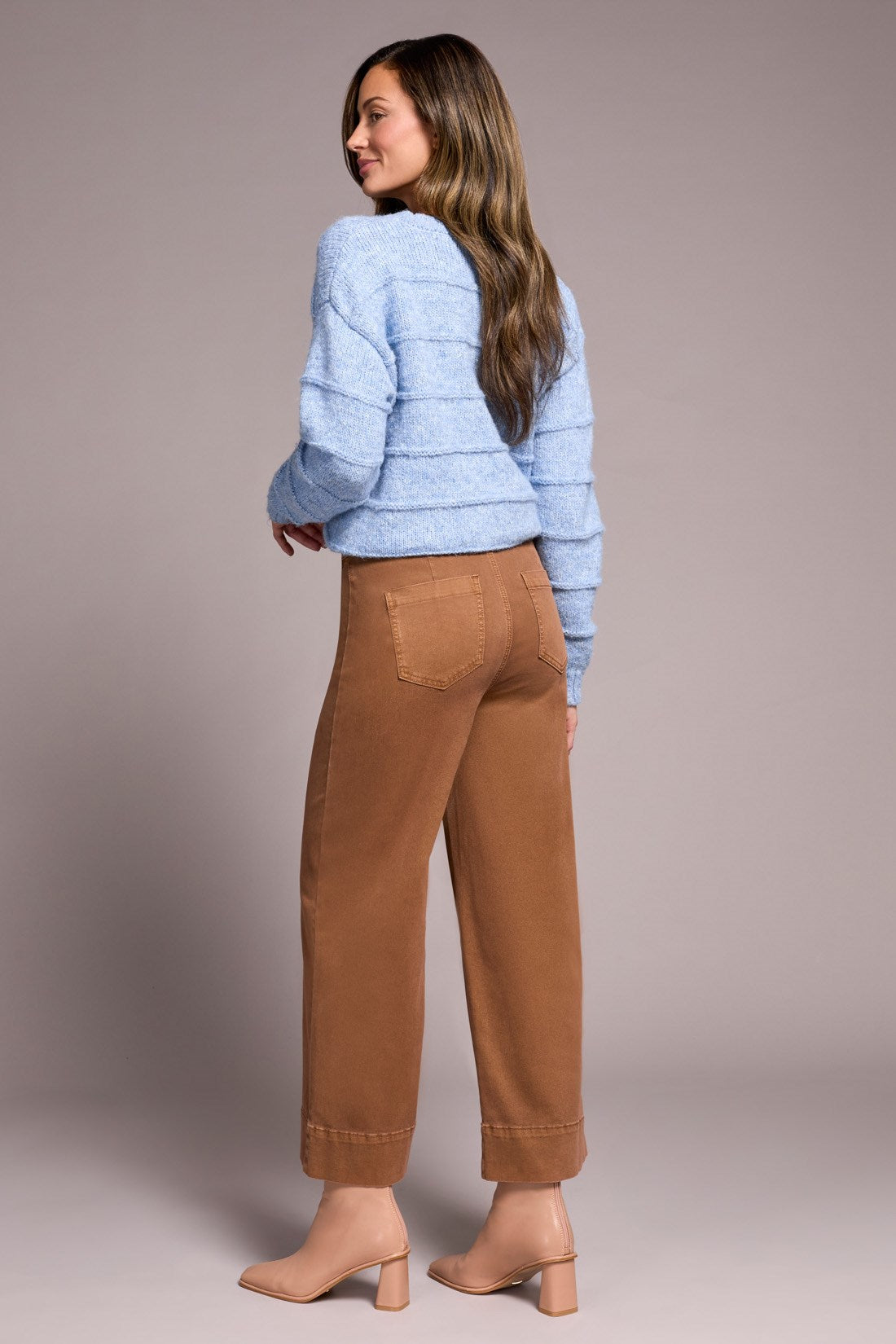 Tribal | High Rise Fly Frt Palazzo W/ W