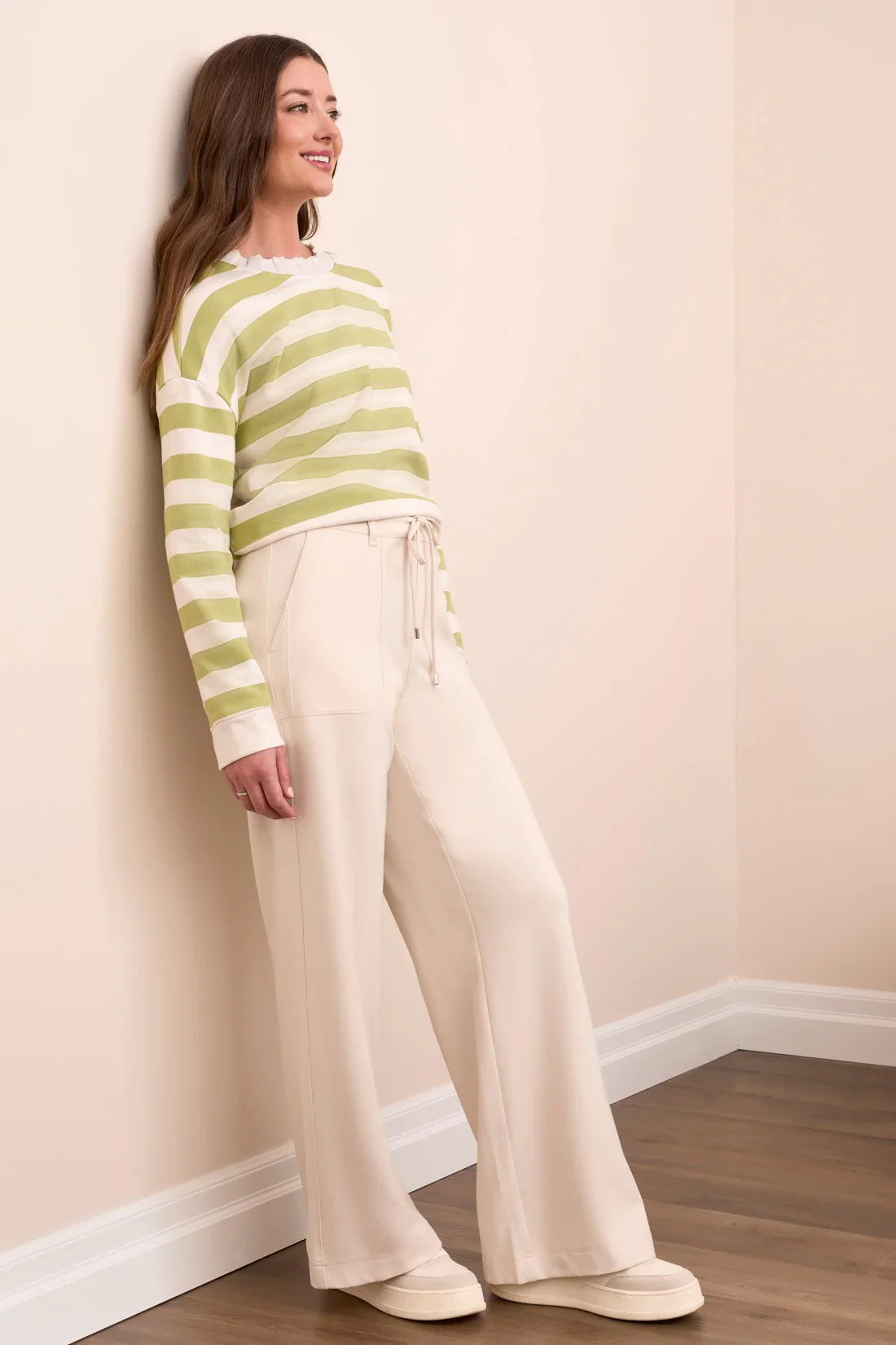 Tribal | Pull On Pant W/ Pkts & Drawcor