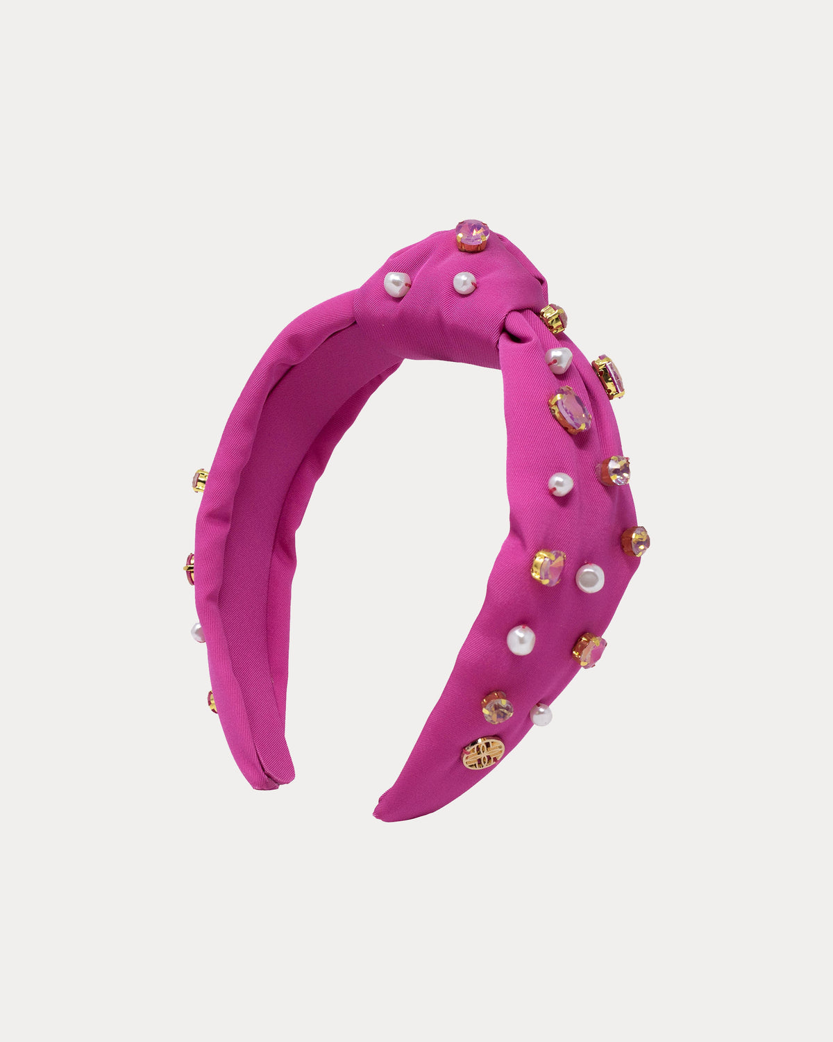 Lifeguard Press | Embellished Knotted Headband, - Evelyne Talman