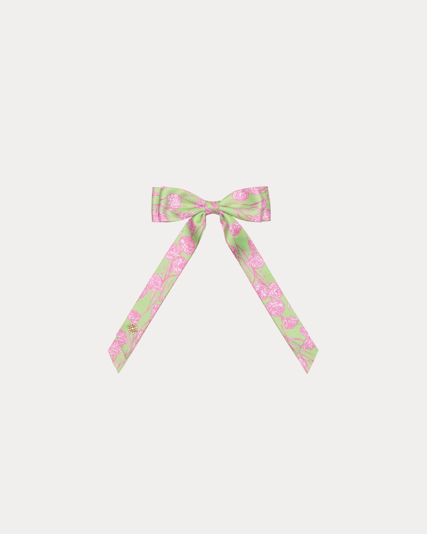 Bow Hair Clip - Pistachio Macaron