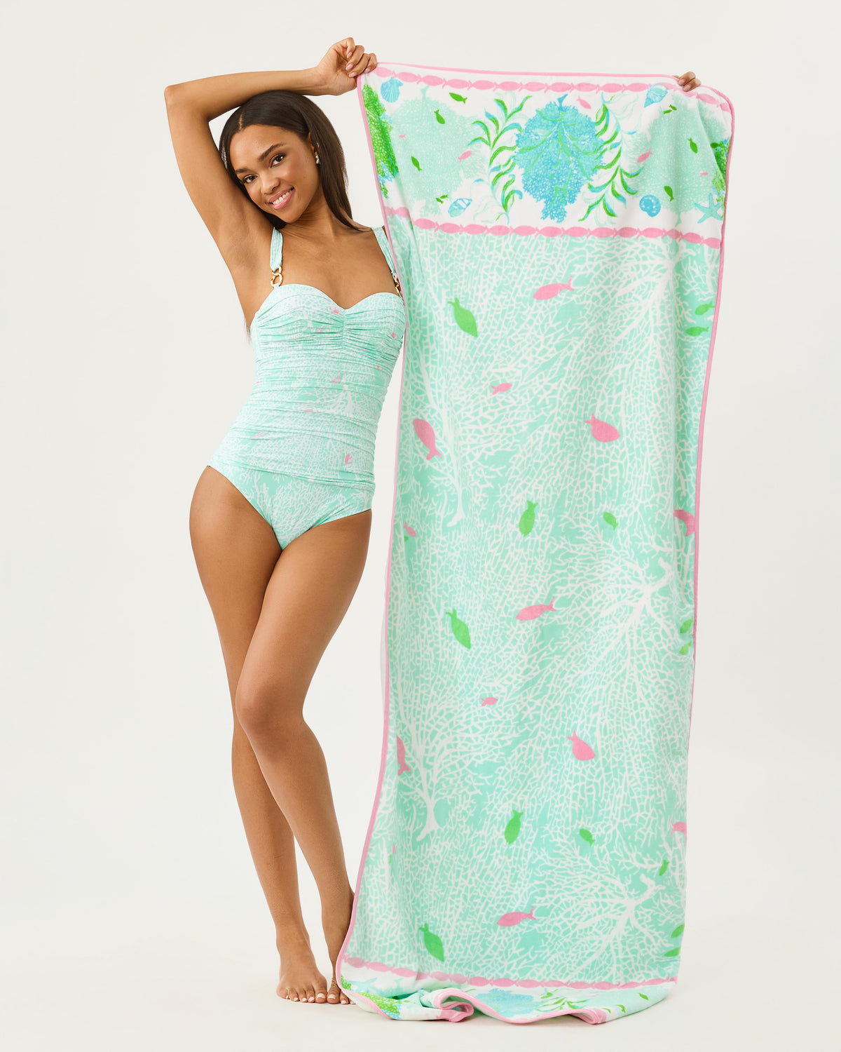 Lounger Beach Towel - Mint Condition Fantastical