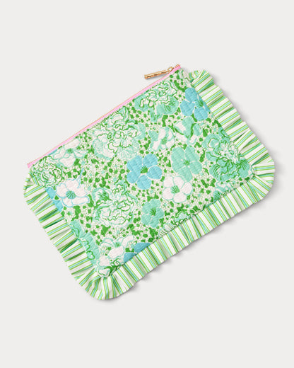 Ruffle Pouch - Mint Condition Burst of Joy