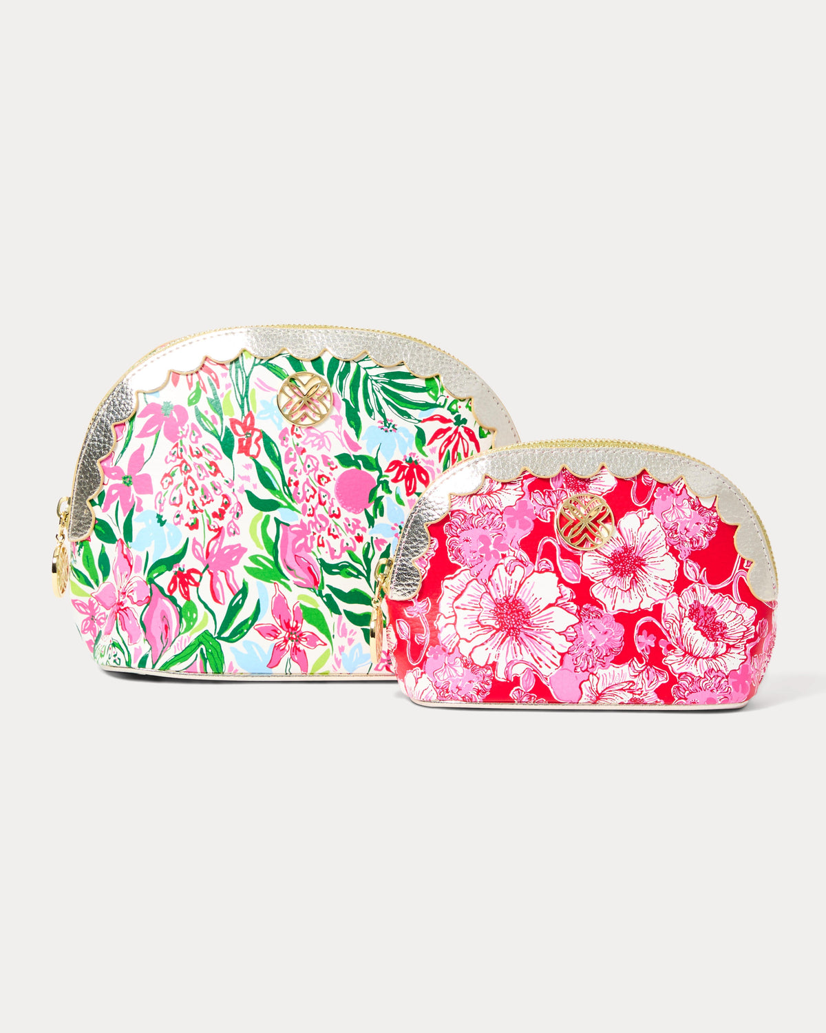 Lifeguard Press | Scallop Pouch Set, Glowing Gar