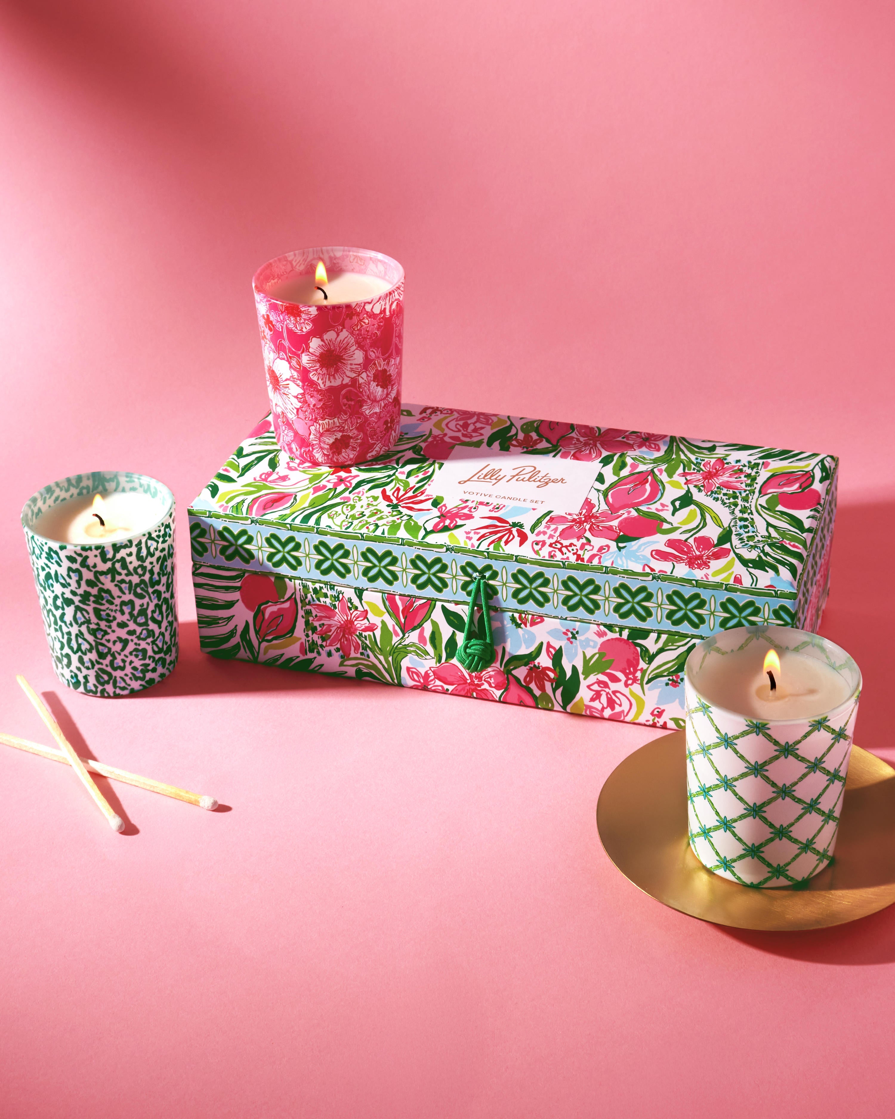 Lifeguard Press | Votive Candle Set, Glowing Gar