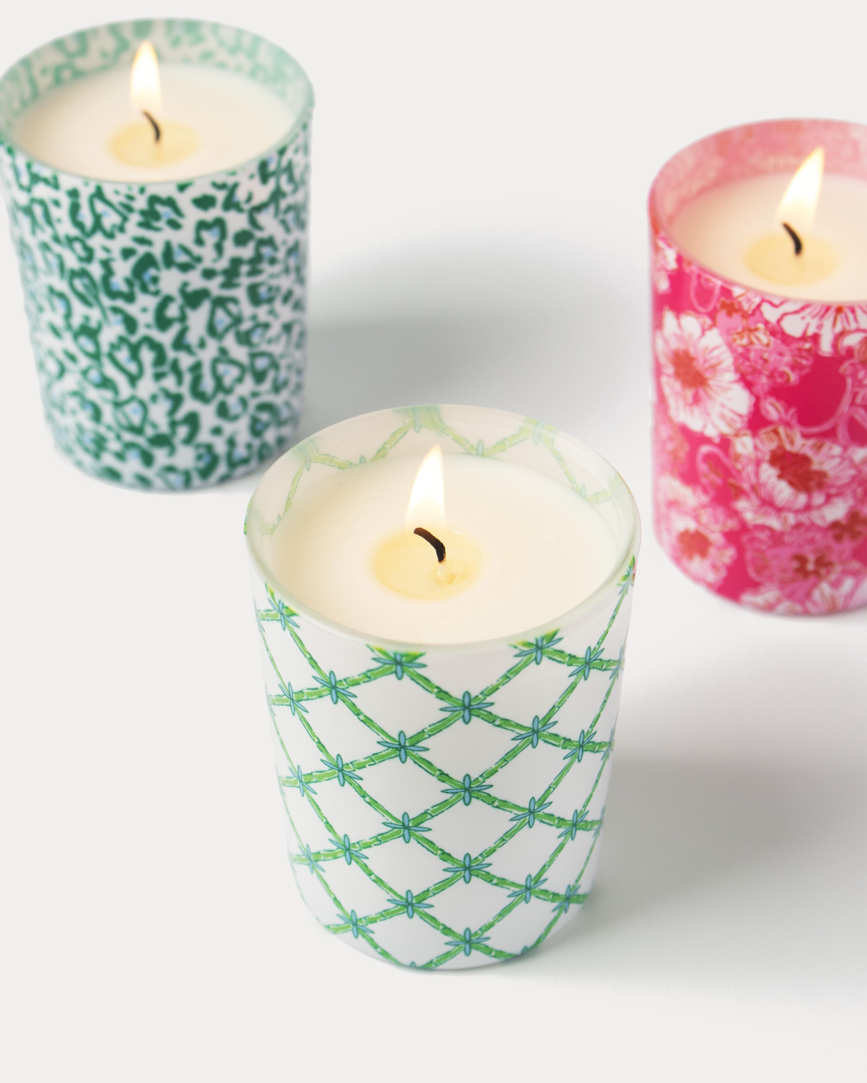 Lifeguard Press | Votive Candle Set, Glowing Gar