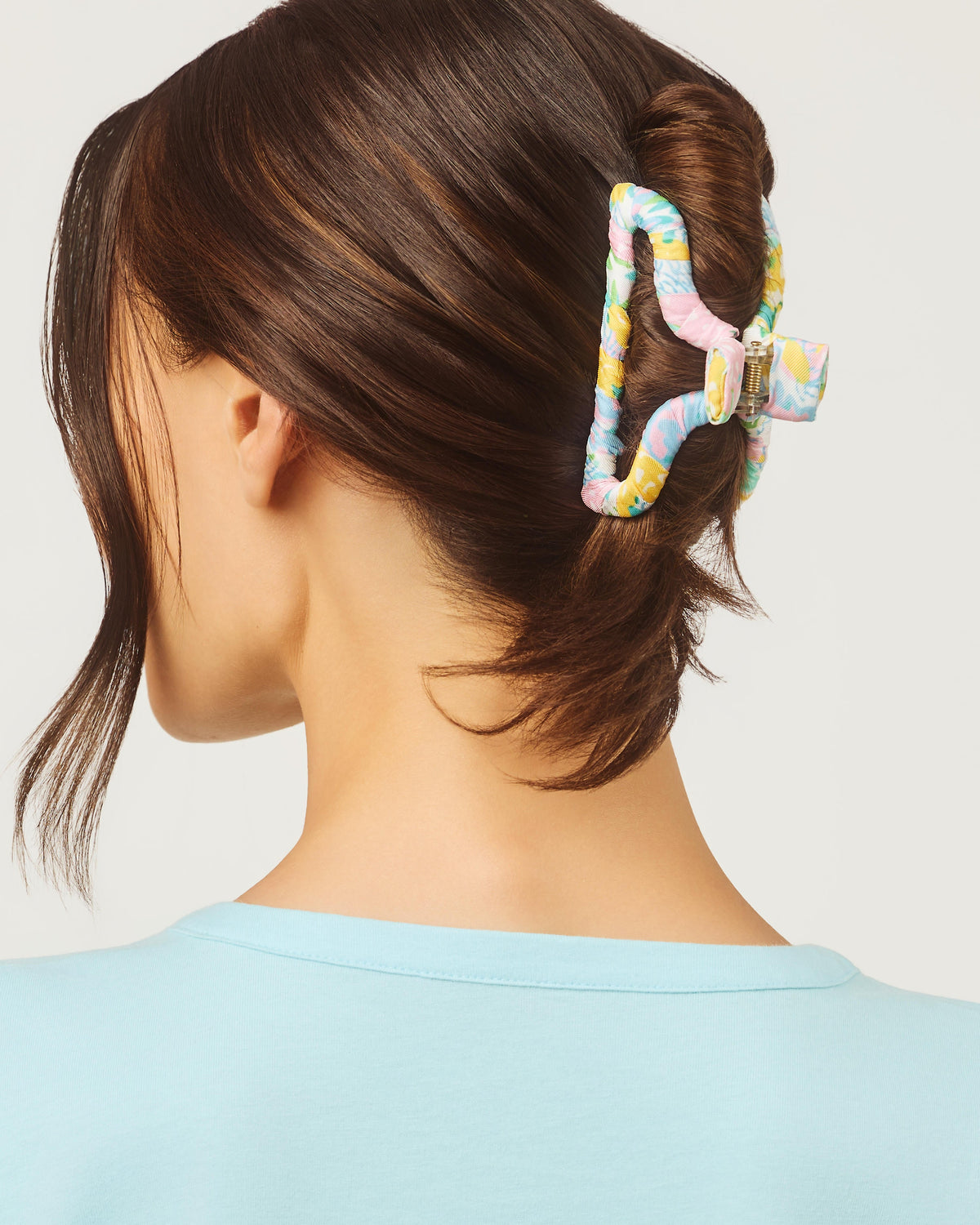 Fabric Claw Clip, Multi Lilly Garden Home