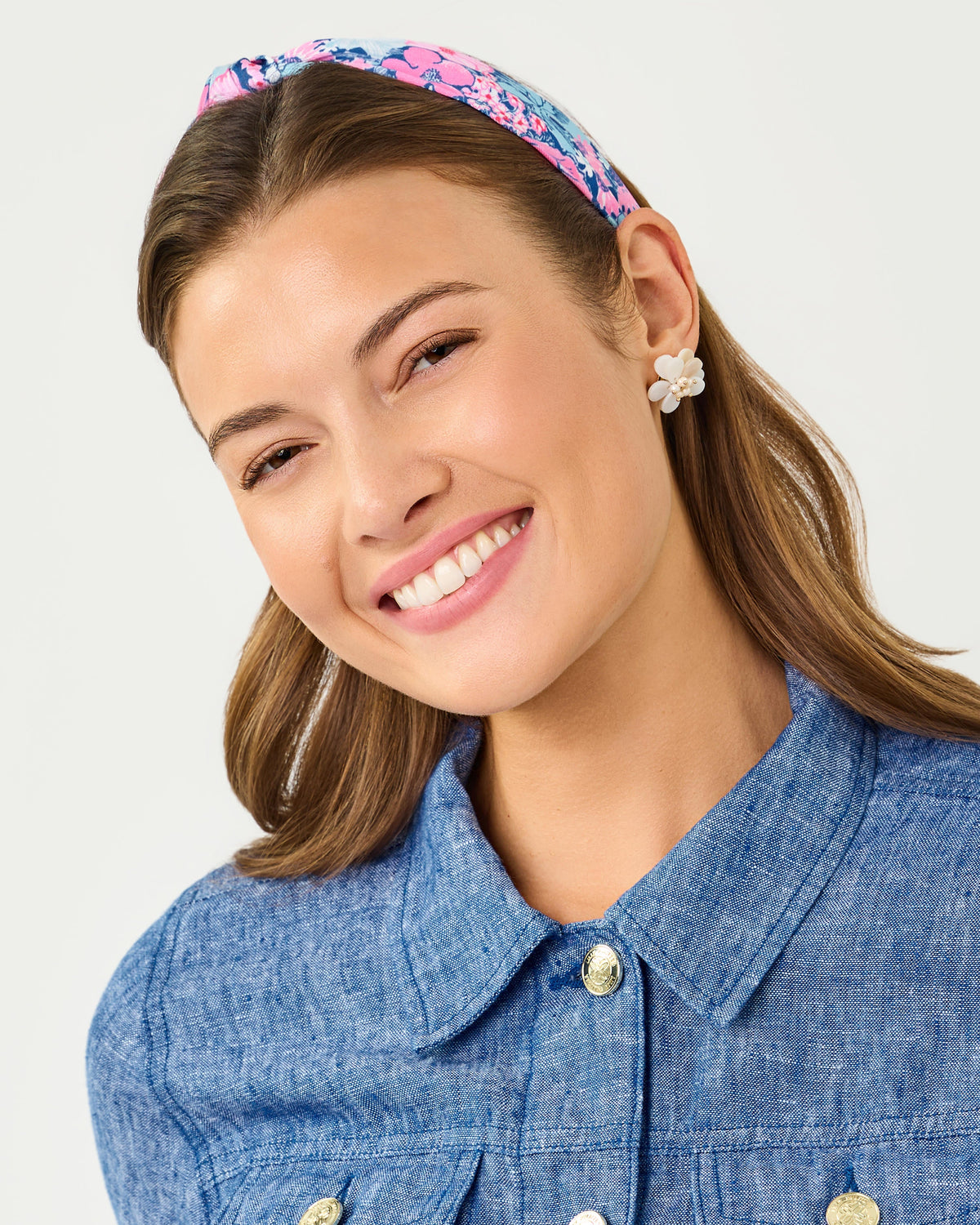 Twist Knot Headband - Starlight Navy In All Her Glory