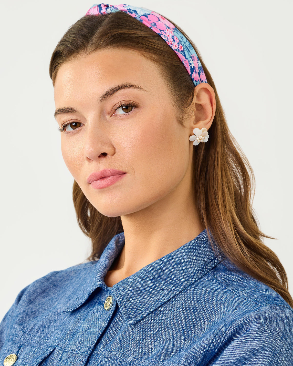 Twist Knot Headband - Starlight Navy In All Her Glory