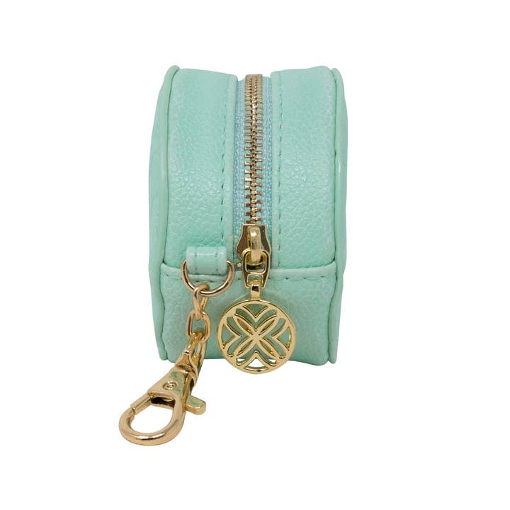 LIFEGUARD PRESS mini shell keychain pouch accessory with a compact, stylish design for holding small items.