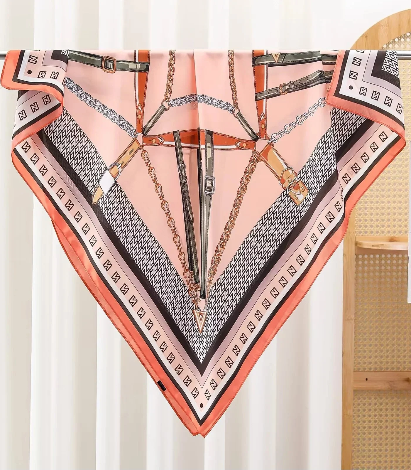 Tack Poly Square Fashion Scarf