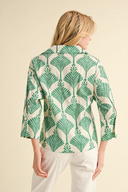 Cloister Collec | Print Top