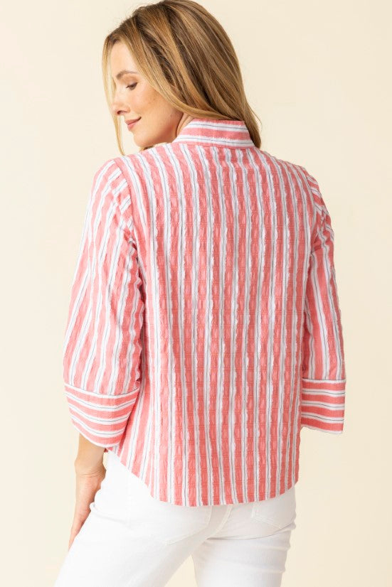Habitat | Palm Beach Strp Half Placket P