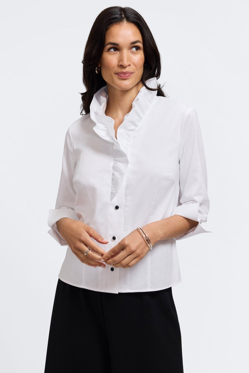 Foxcroft | 3/4 Sleeve Top