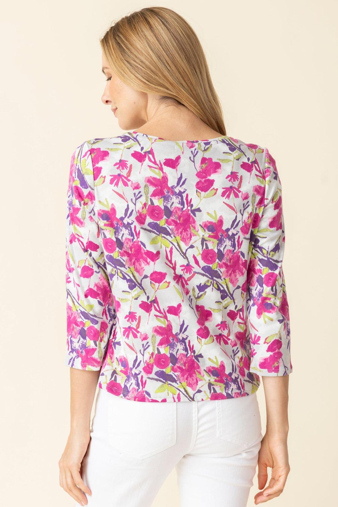 Habitat | Cozy Rib Floral Everyday Tee