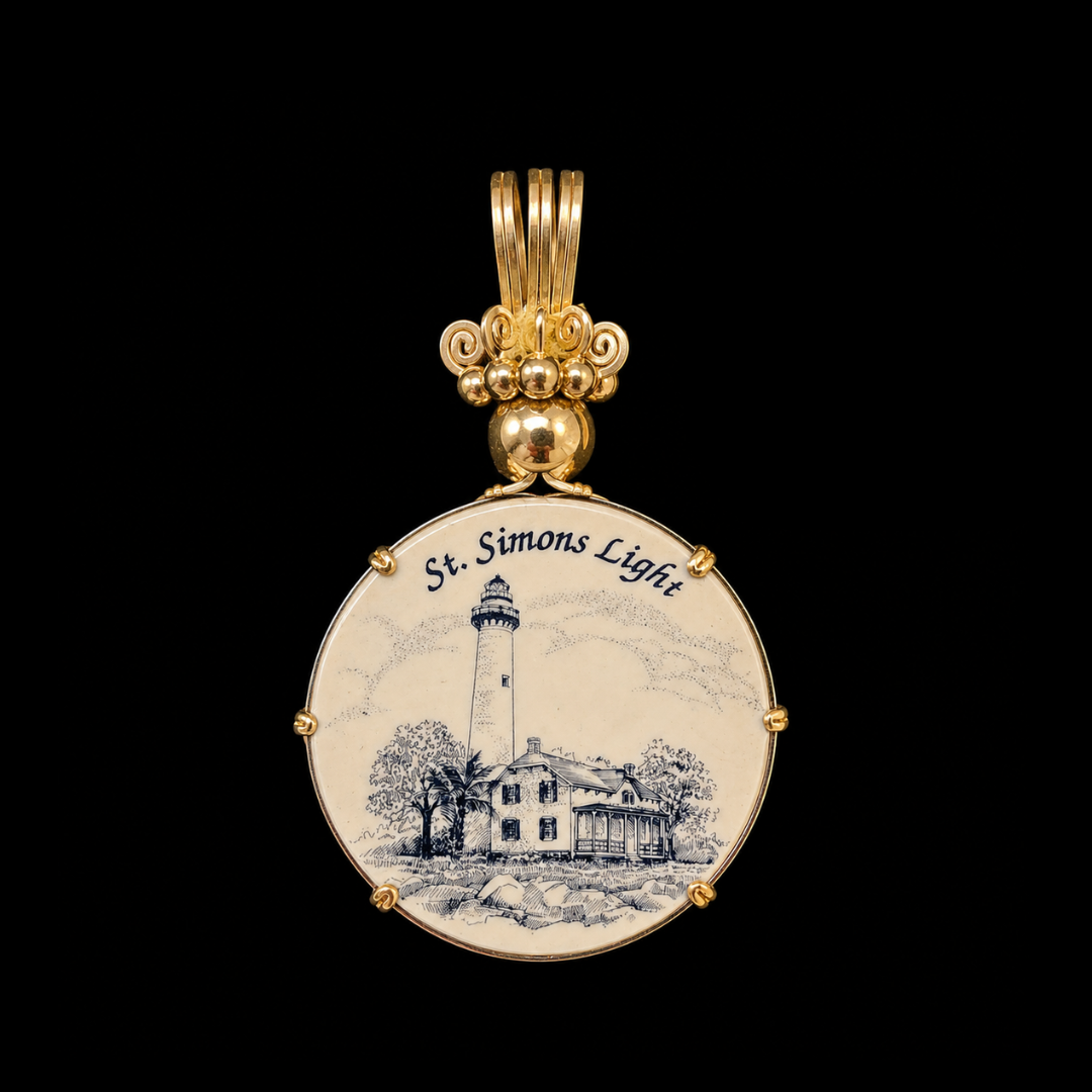 St. Simons Lighthouse Pendant