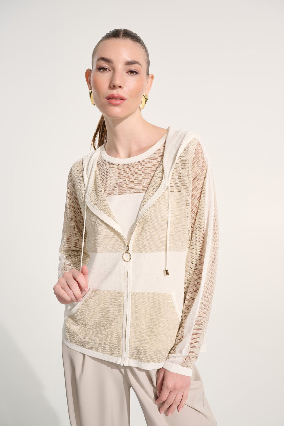 Hooded Zip Jacket