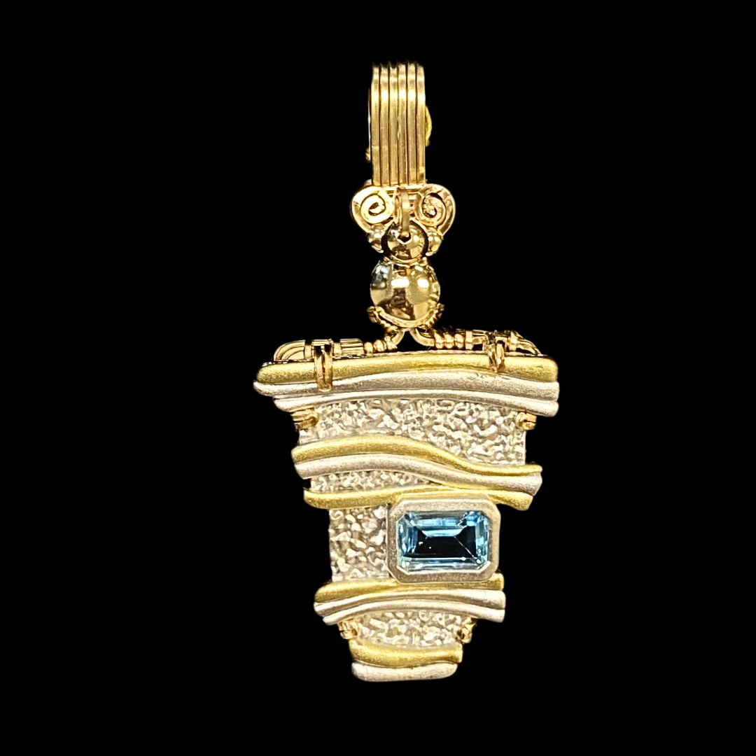 Blue Topaz Pendant