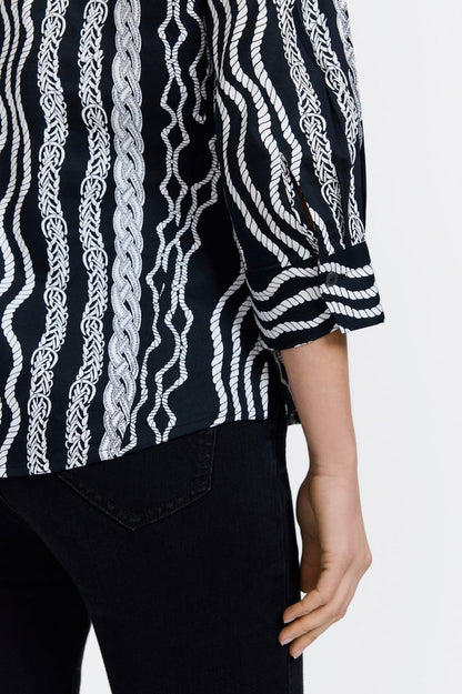 Foxcroft | Paityn 3/4 Sleeve Top