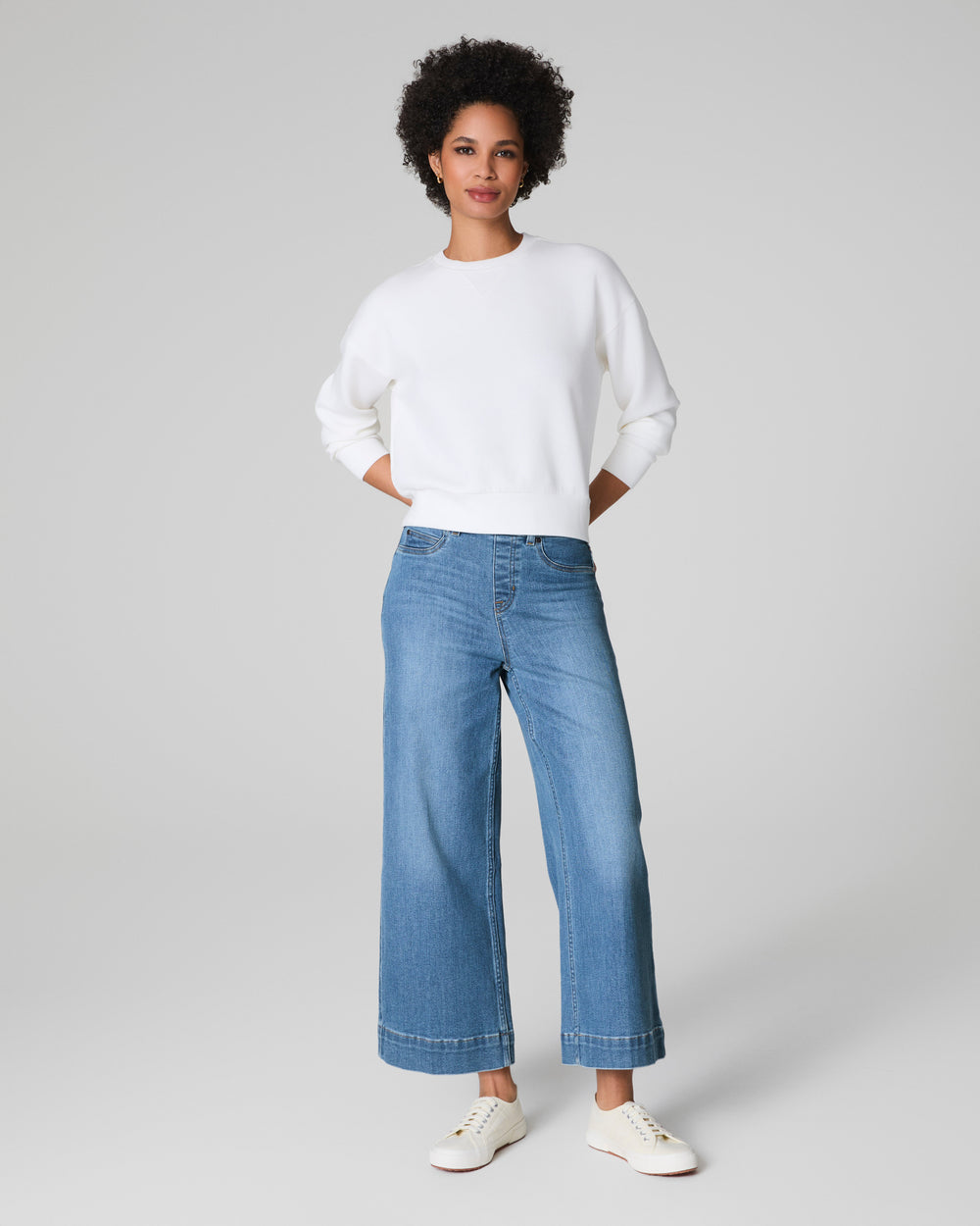 Spanx | Pull on Crop Wide Leg - Evelyne Talman