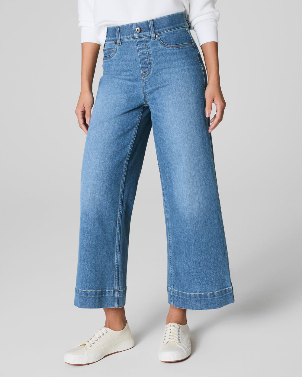 Spanx | Pull on Crop Wide Leg - Evelyne Talman