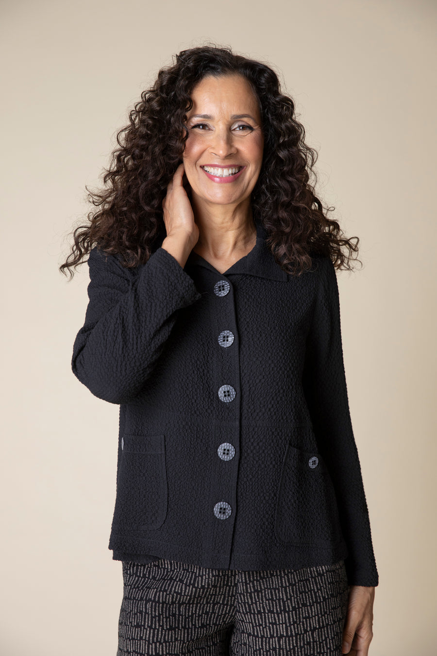 Habitat | Crinkle Crepe Sld Easy Swing J