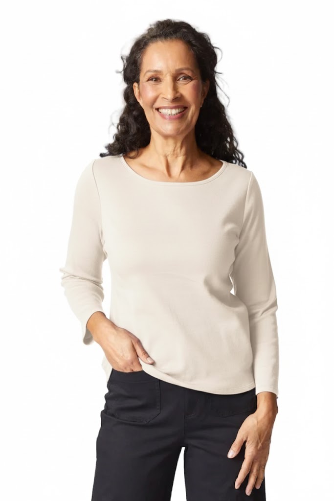 Habitat | Cozy Rib Sld Everyday Tee