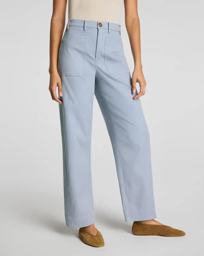 Utility Barrel Leg Pant with Patch Pockets