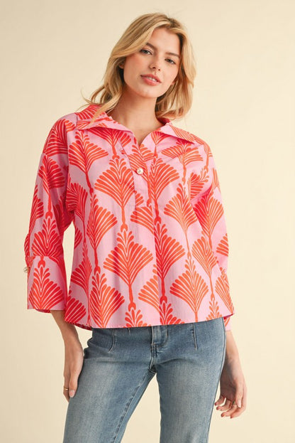 Cloister Collec | Print Top