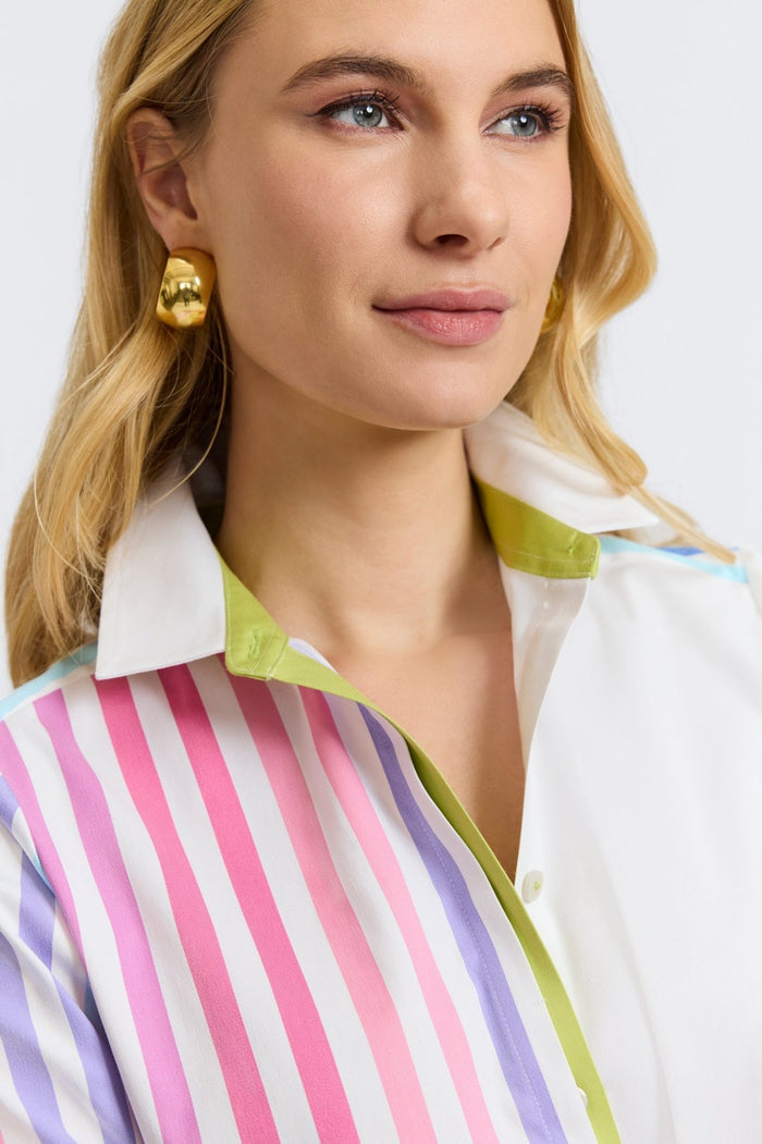 Foxcroft | Charlie 3/4 Sleeve Top
