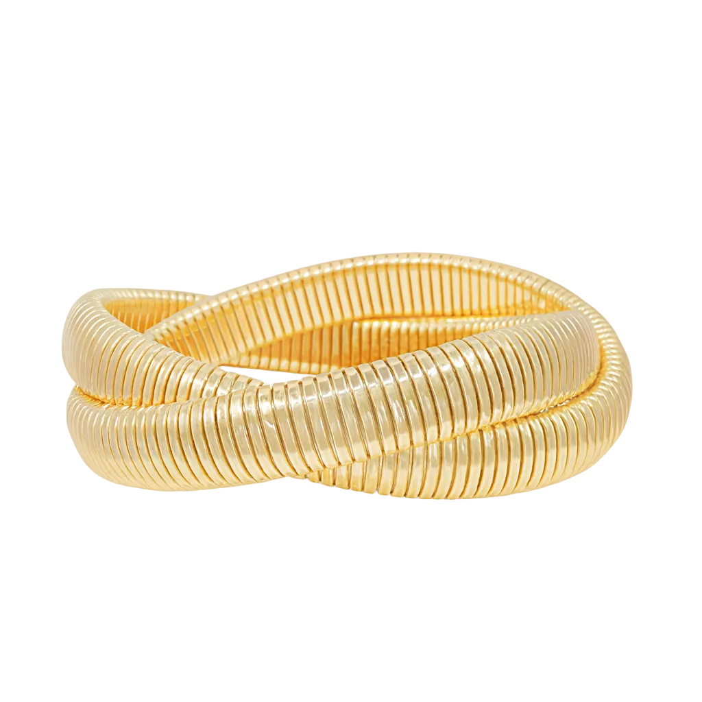 Golden Stella | Stretchy Gold Bracelet