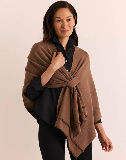 Mabel Tab Fringe Wrap
