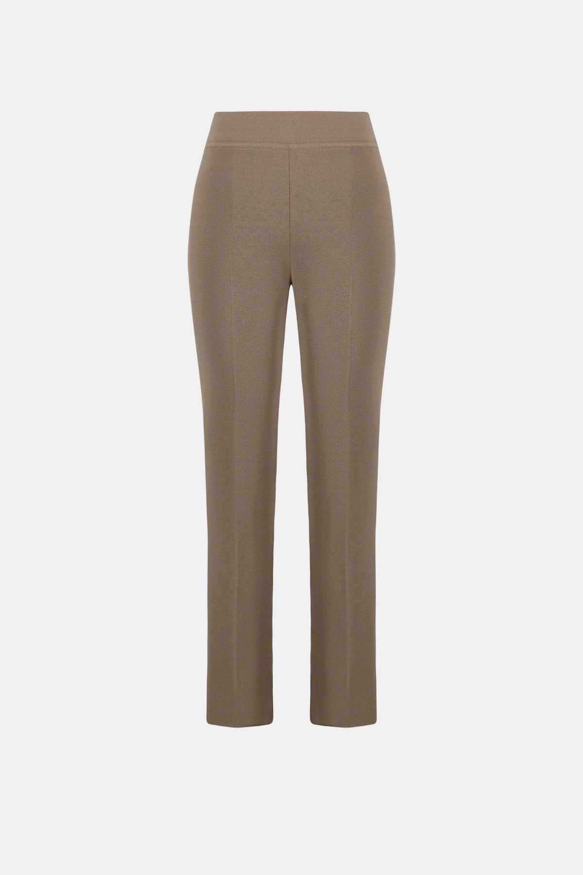 Back‑Slit Straight‑Leg Pant