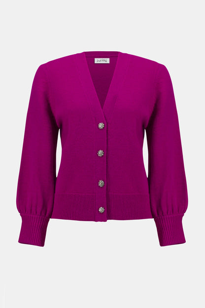 Joseph Ribkoff | Knit Cardigan W/pull Sleeves