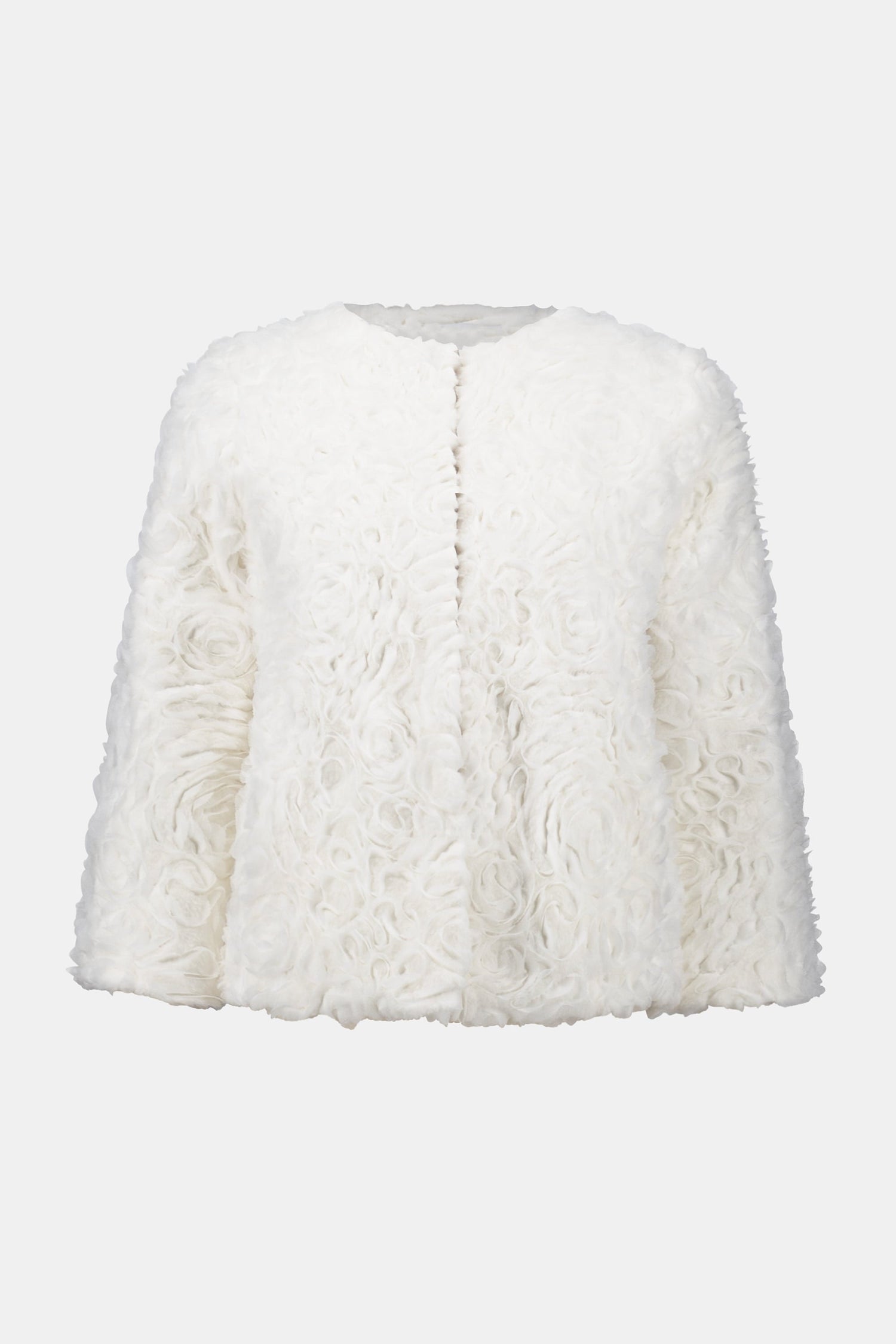 Joseph Ribkoff | Emb. Faux Fur Jacket