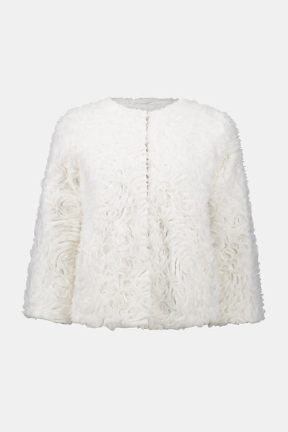 Joseph Ribkoff | Emb. Faux Fur Jacket