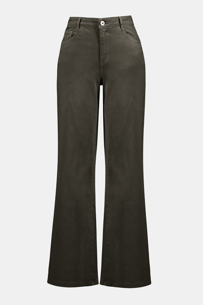 Joseph Ribkoff | Wide-leg Stretch Denim Jeans
