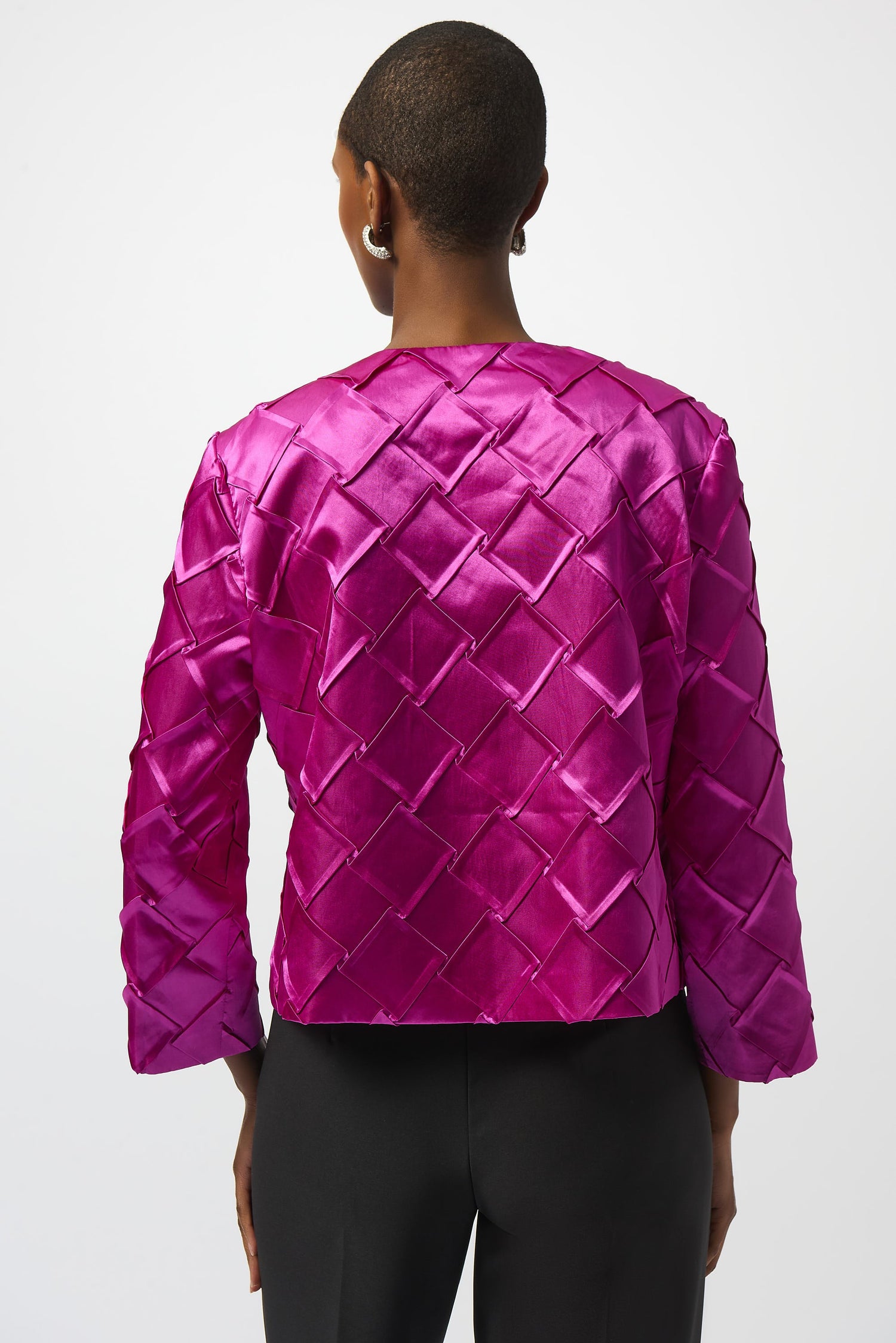 Joseph Ribkoff | Textured Satin Jacket