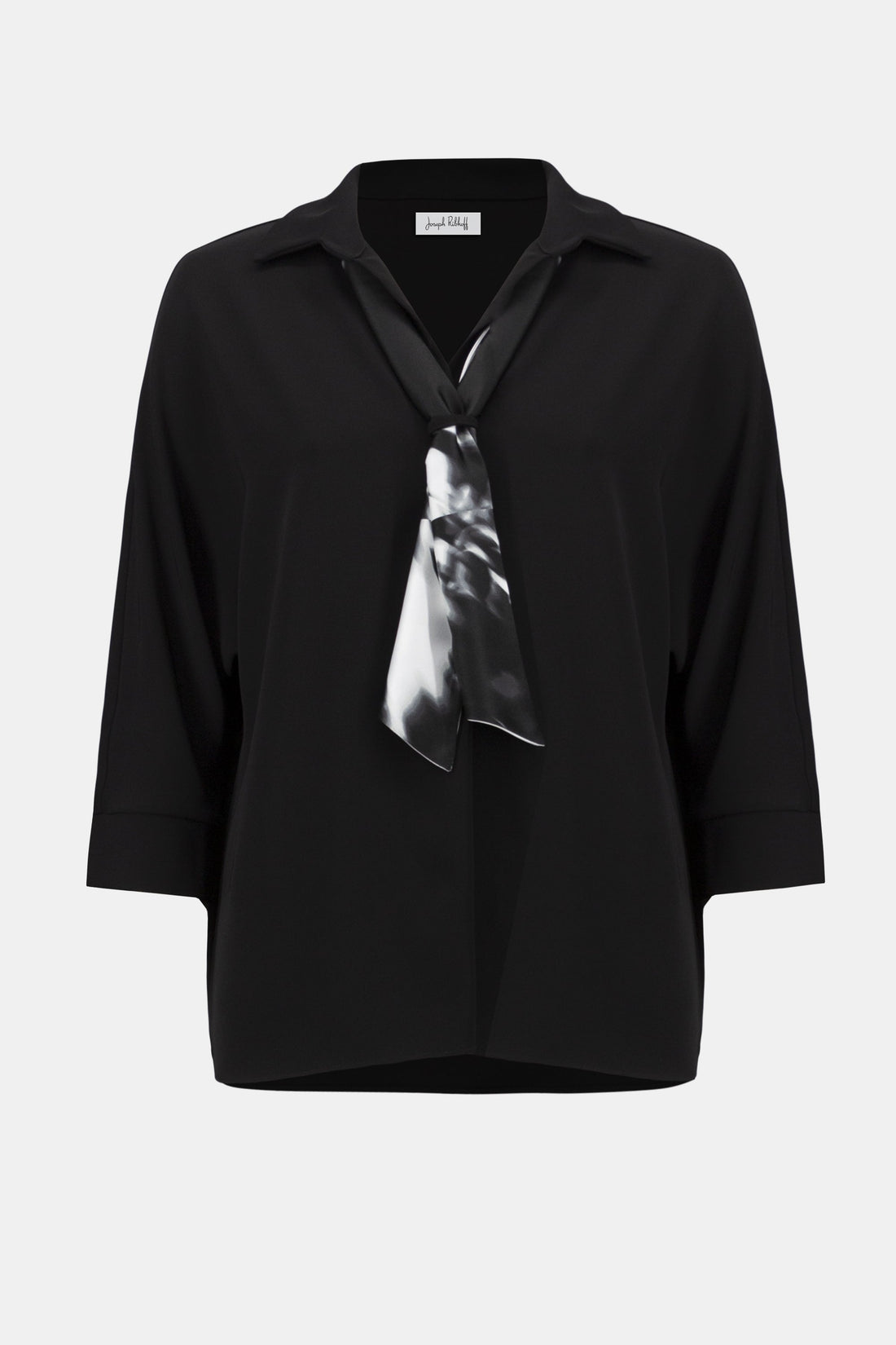 Joseph Ribkoff | Top W/printed Satin Scarf