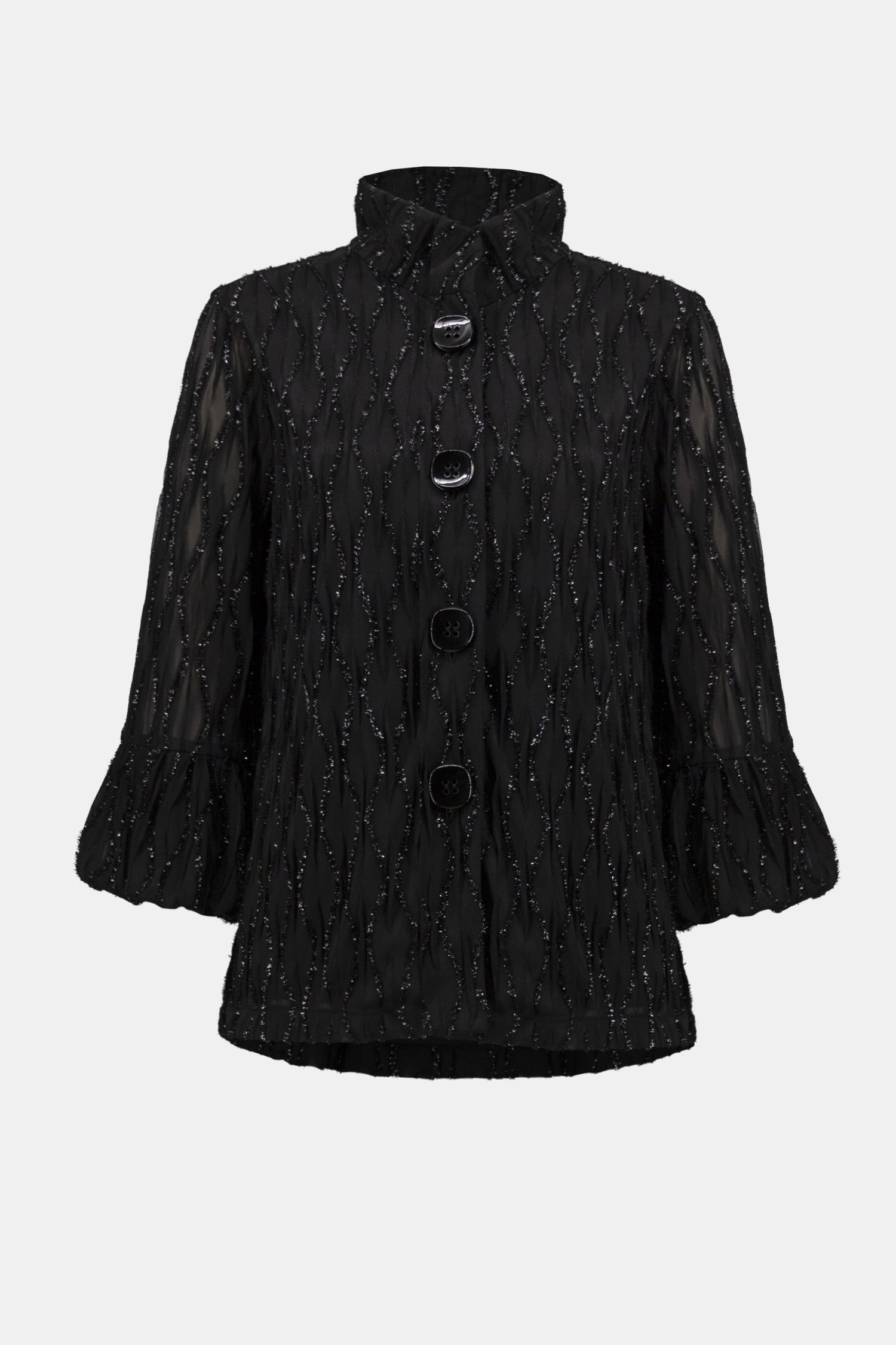 Joseph Ribkoff | Lurex Trapeze Jacket
