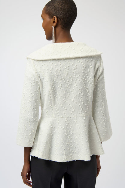 Joseph Ribkoff | Boucle Peplum Jacket