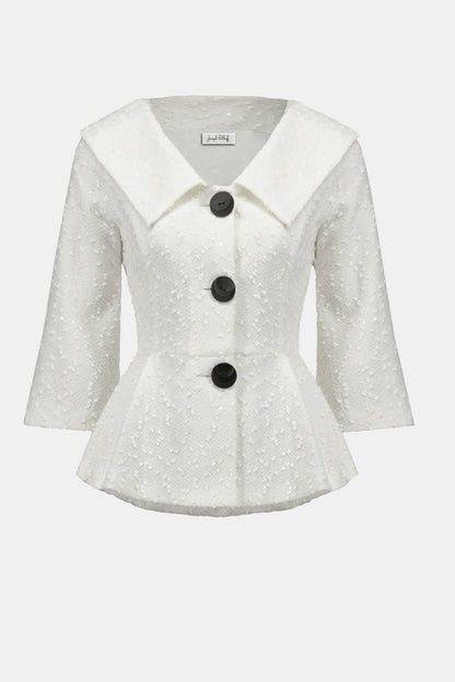 Joseph Ribkoff | Boucle Peplum Jacket