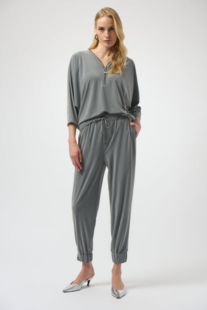 Joseph Ribkoff | Knit Top W/zipper