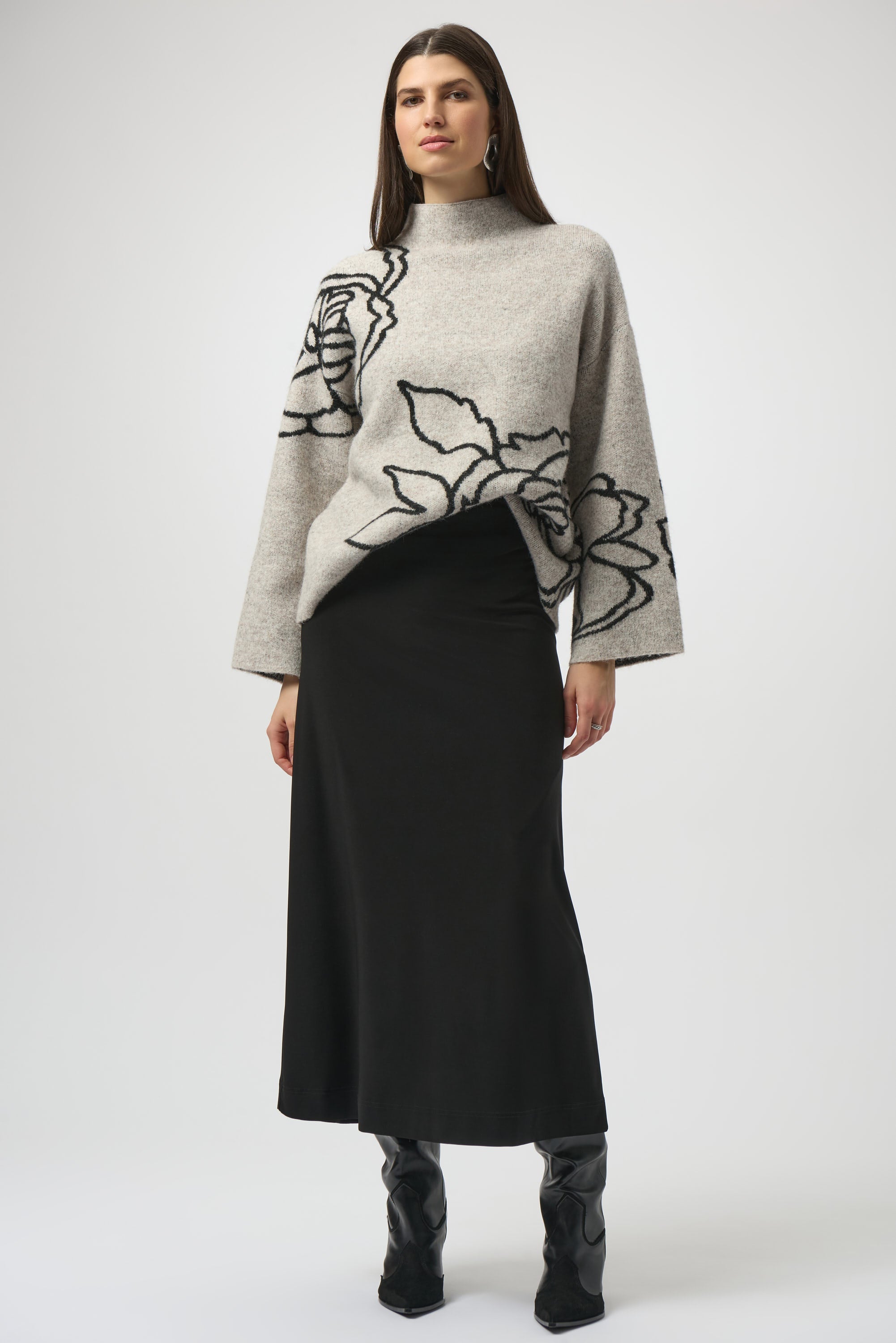 Joseph Ribkoff | Floral Pullover Sweater