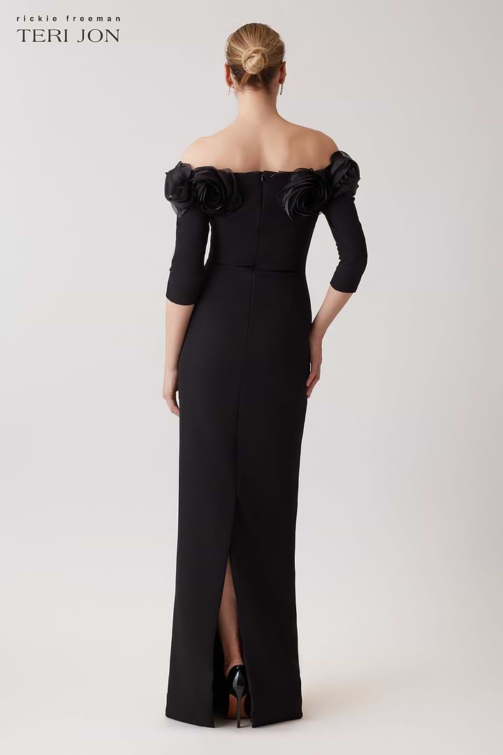 Teri Jon | Off-shoulder Gown